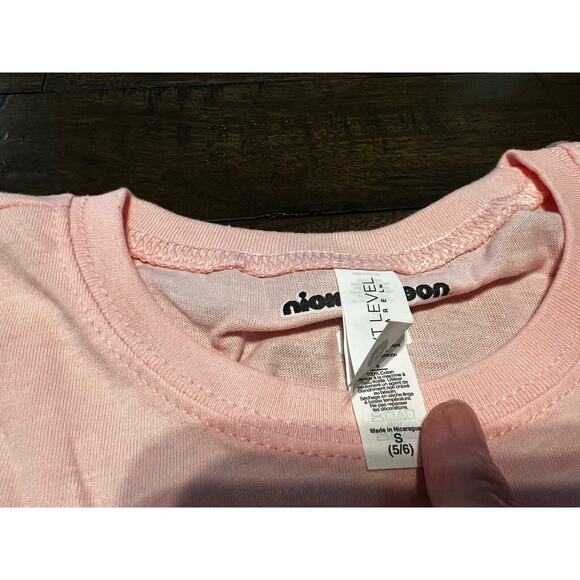 Pink RUGRATS GIRLS Shirt T-Shirt Hello Spring Nickelodeon Size Small 6-8 - Picture 2 of 8